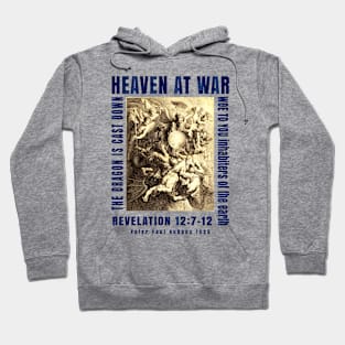 War in Heaven and the Dragon is Cast Down Revelation Hoodie